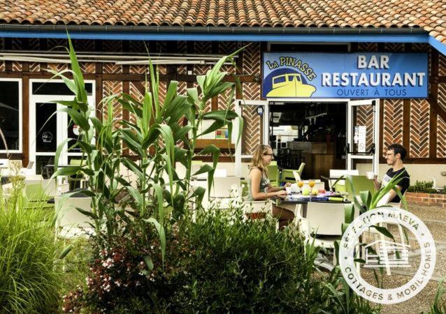 Chalet Camping Les Vignes Lit-et-Mixe Εξωτερικό φωτογραφία