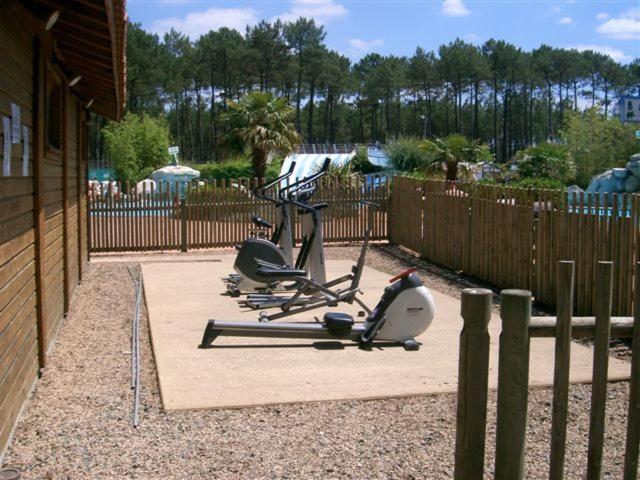 Chalet Camping Les Vignes Lit-et-Mixe Εξωτερικό φωτογραφία