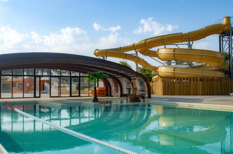 Chalet Camping Les Vignes Lit-et-Mixe Εξωτερικό φωτογραφία