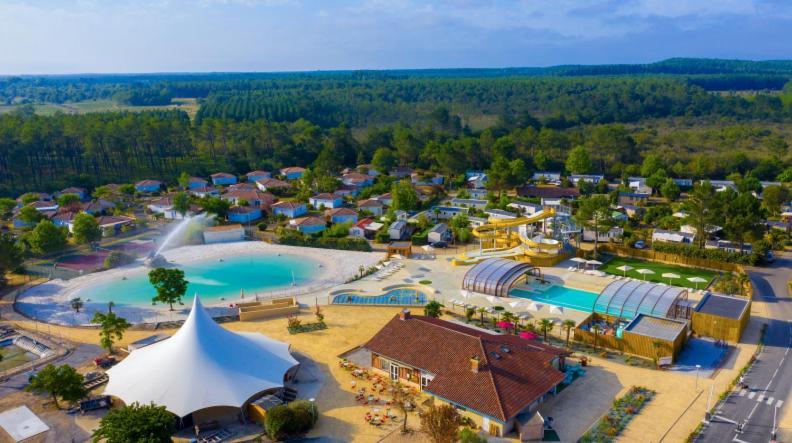 Chalet Camping Les Vignes Lit-et-Mixe Εξωτερικό φωτογραφία