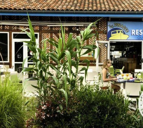 Chalet Camping Les Vignes Lit-et-Mixe Εξωτερικό φωτογραφία