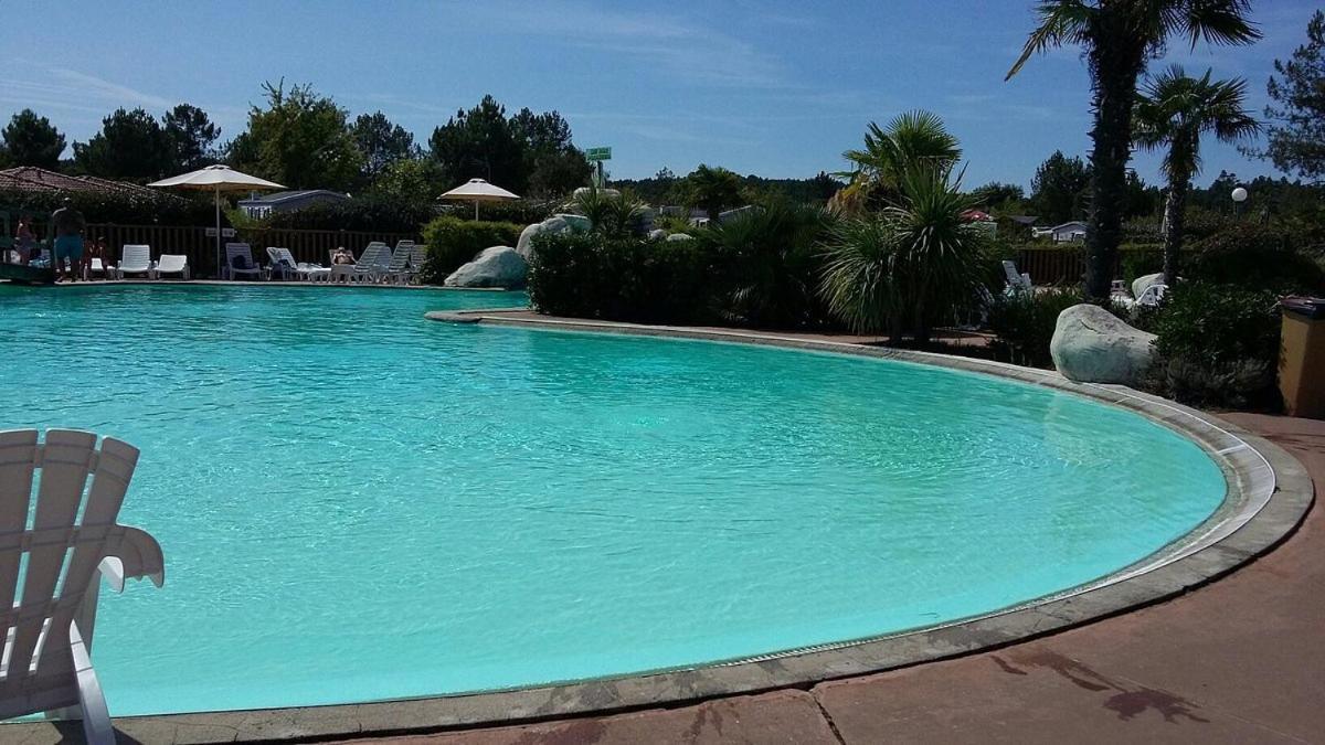 Chalet Camping Les Vignes Lit-et-Mixe Εξωτερικό φωτογραφία