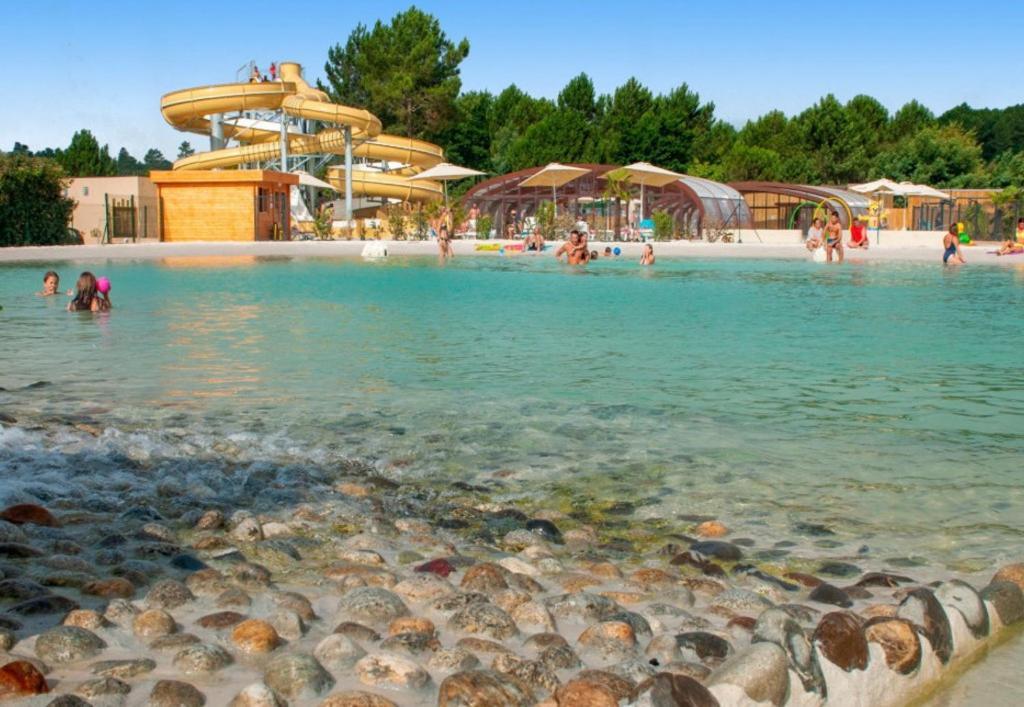 Chalet Camping Les Vignes Lit-et-Mixe Εξωτερικό φωτογραφία