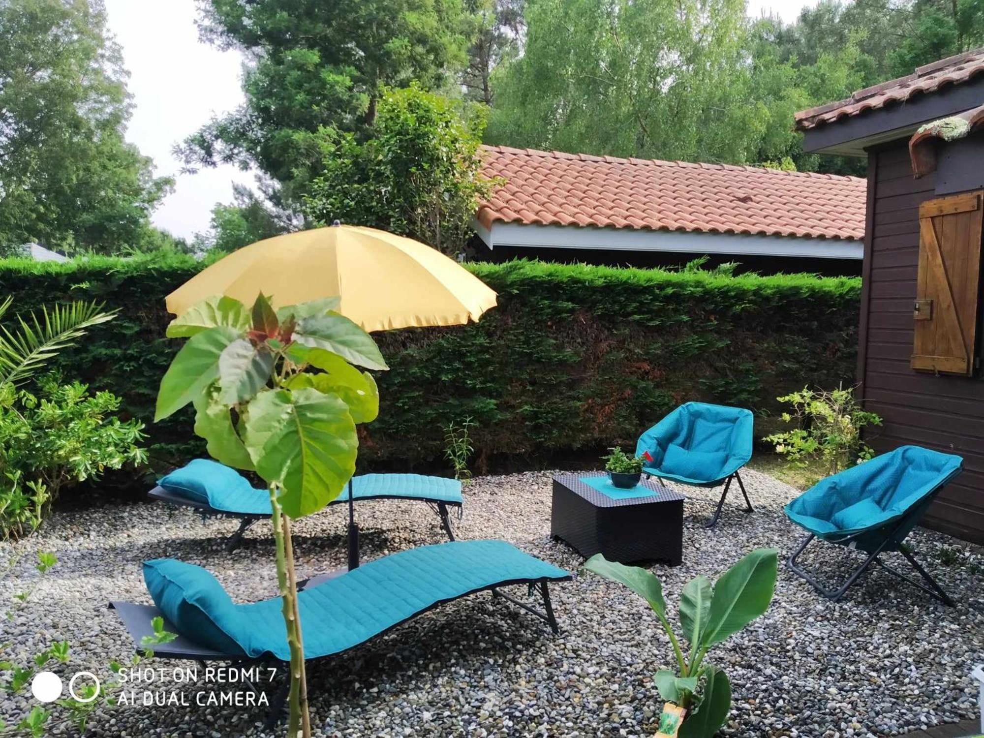 Chalet Camping Les Vignes Lit-et-Mixe Εξωτερικό φωτογραφία