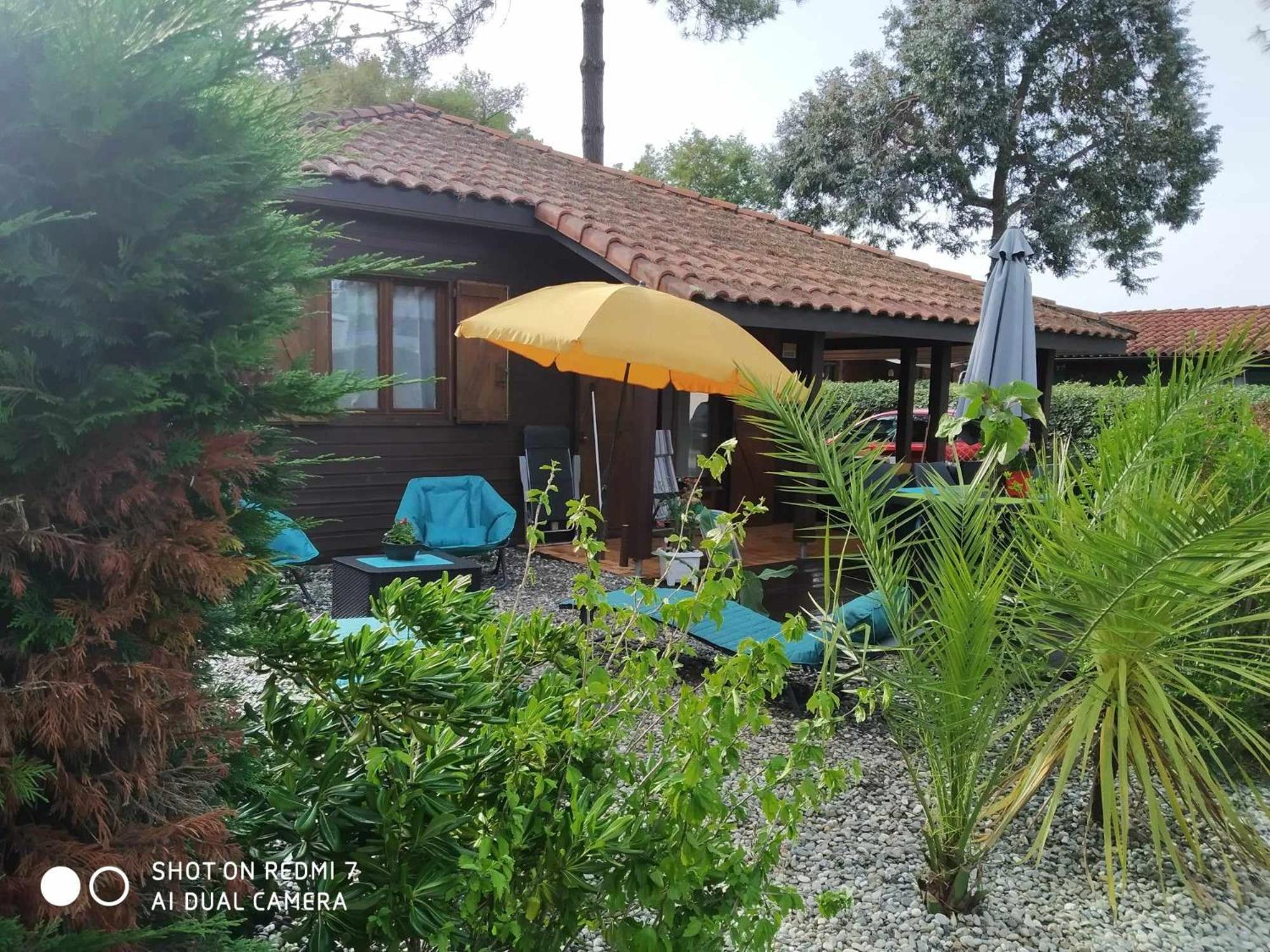 Chalet Camping Les Vignes Lit-et-Mixe Εξωτερικό φωτογραφία