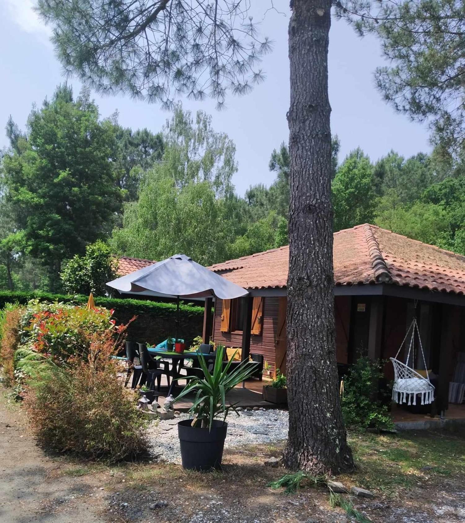 Chalet Camping Les Vignes Lit-et-Mixe Εξωτερικό φωτογραφία