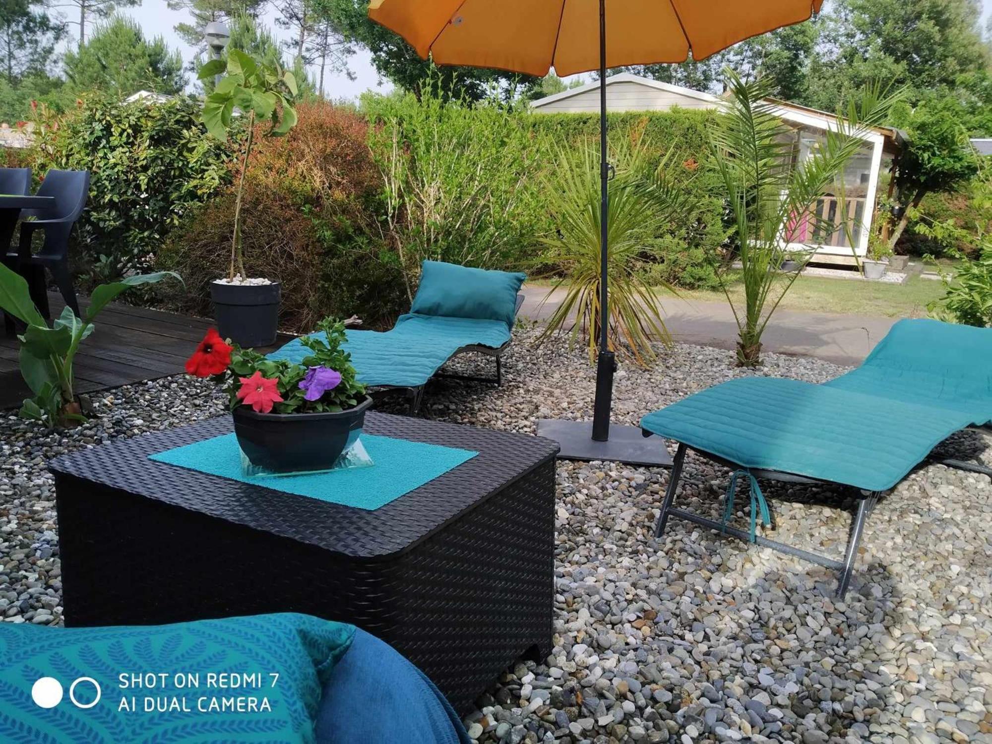 Chalet Camping Les Vignes Lit-et-Mixe Εξωτερικό φωτογραφία